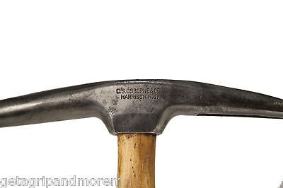 C.S. Osborne & Co Professional Hammer - Heavy Duty Forging & Metalworking Tools - Perfect for Blacksmithing, DIY Projects & Home Repairs
