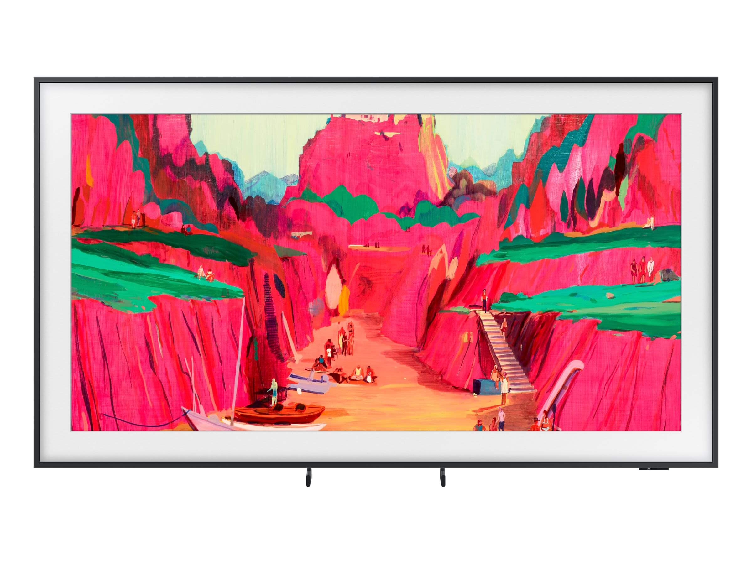 Samsung The Frame Pro 2025 QN85LS03FWFXZC 4K Smart QLED TV - Art Mode, Matte Display, Customizable Bezels for Living Room & Home Theater Decor