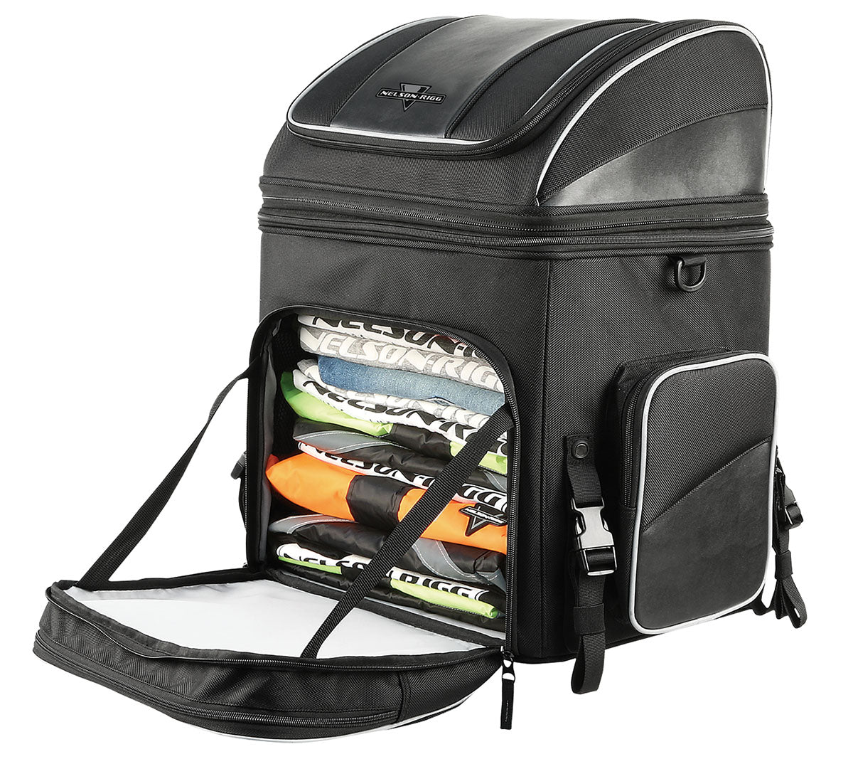 Route 1 Destination Black Travel Backpack - Durable Carry-On Bag for Hiking, Camping & Airplane Travel