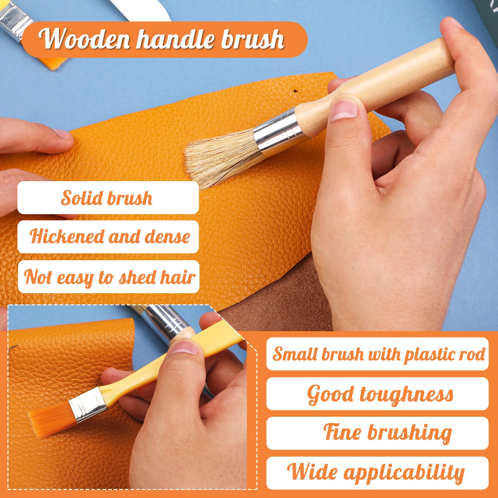 WONVOC Bone Folders Kit - Genuine Bone Creasing Tools for Bookbinding, Paper Crafting, Quilting & Leatherworking - Perfect for DIY Scrapbooking, Card Making & Professional Book Restoration