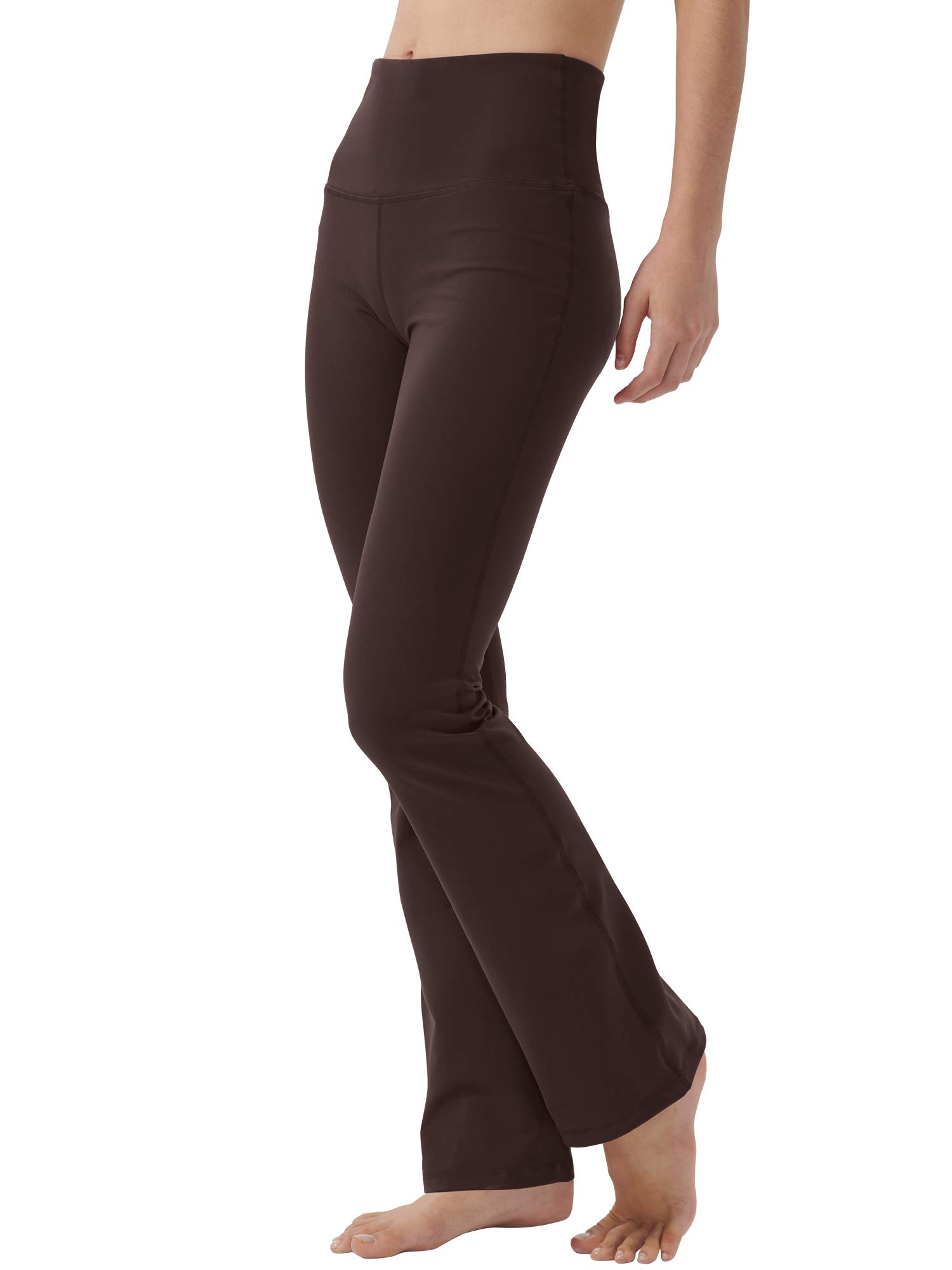 Women's Bootcut Yoga Pants with Hidden Pockets - High Waist Tummy Control Workout & Work Pants - Perfect for Yoga, Gym, Office & Casual Wear