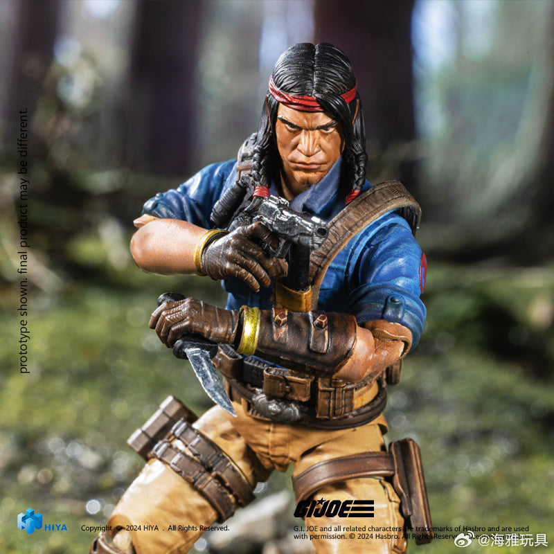 PRE ORDER - Hiya 1/18 Scale 4 Inch G.I. Joe Spirit Iron Knife Action Figure - Collectible Military Toy for Display & Play - Perfect for Fans & Collectors