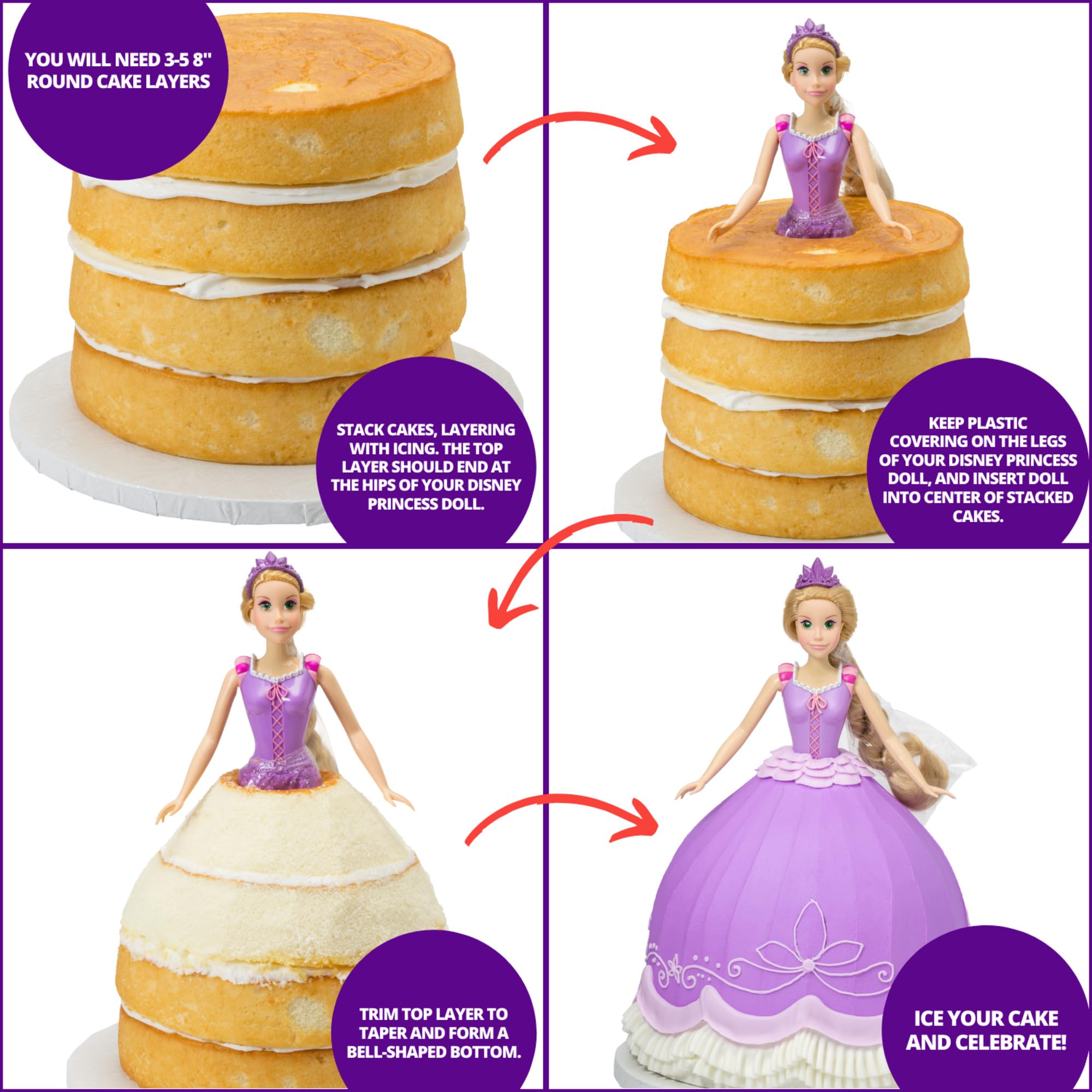 Disney Princess Ariel Cake Topper - 11