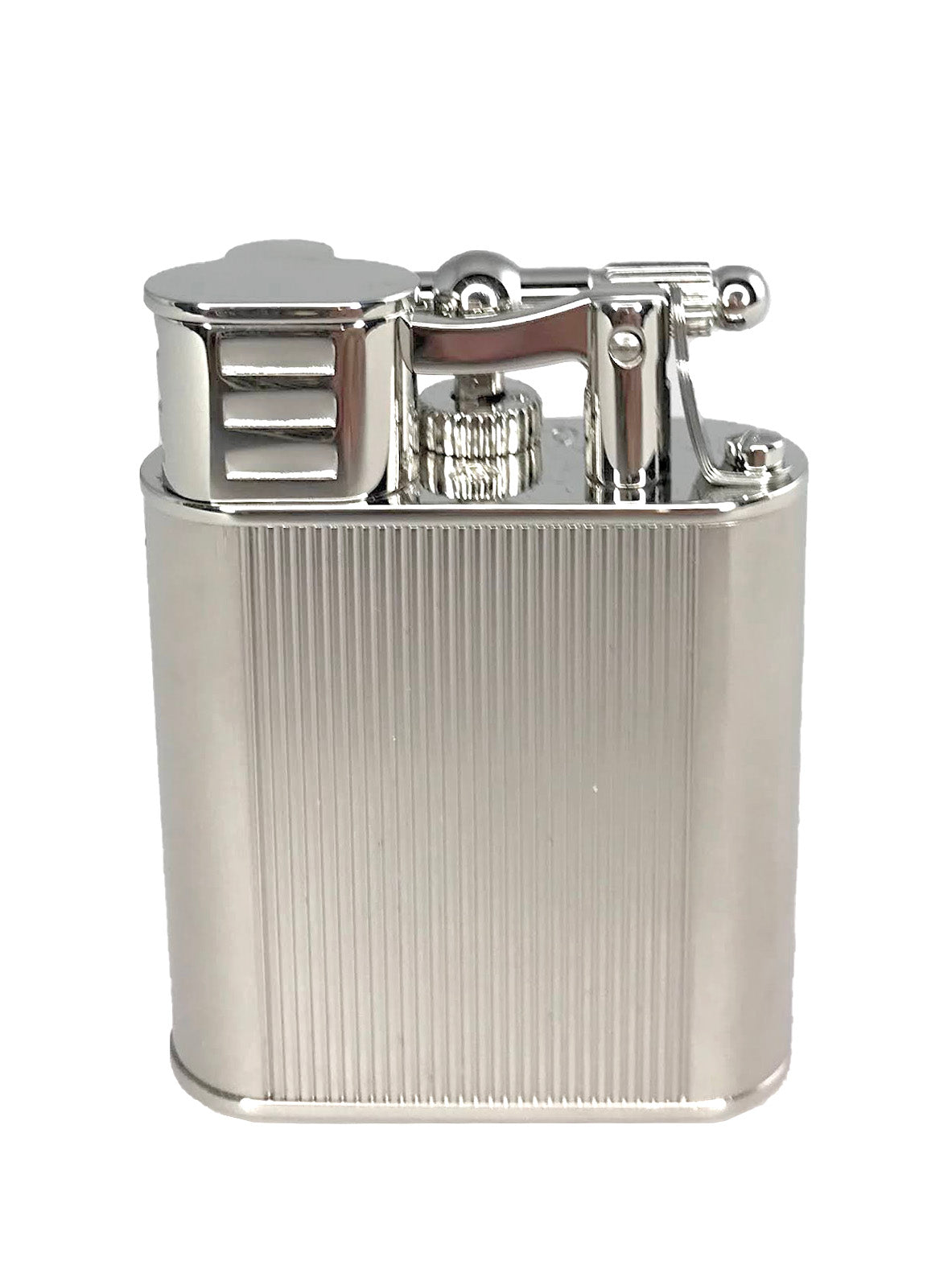 Dunhill Unique Turbo Lines Flint Lighter - Premium Windproof Butane Lighter for Cigars, Cigarettes & Outdoor Use - Perfect for Smoking, Camping & Travel Accessories