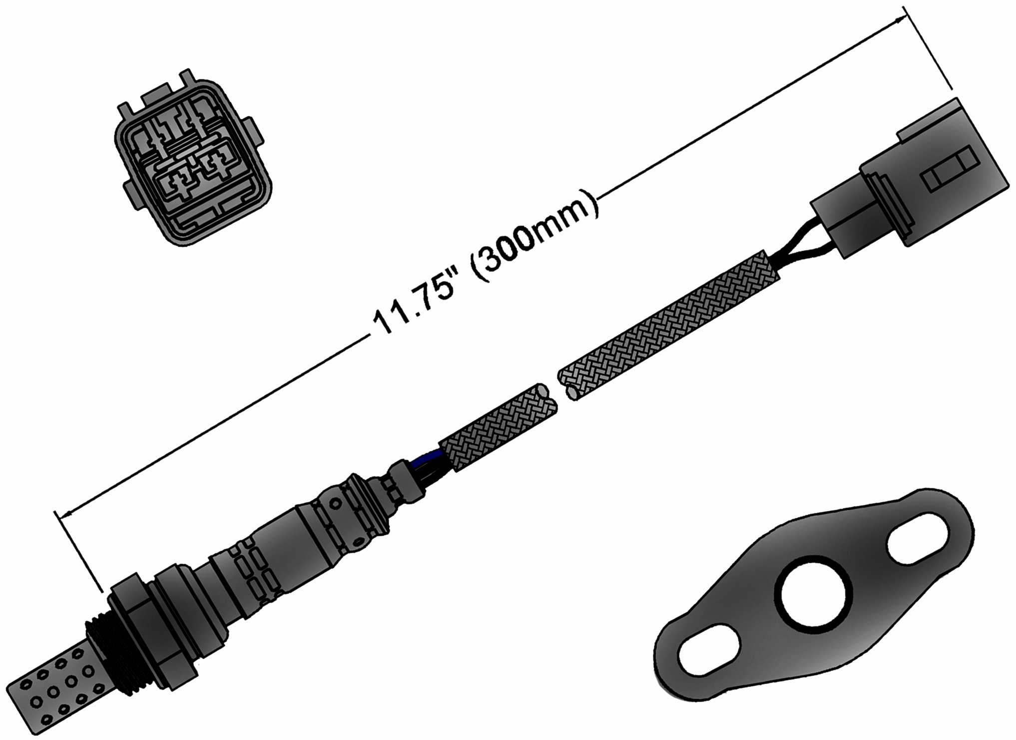 ACDelco 213-1438 Professional Heated Oxygen Sensor - High Performance O2 Sensor for GM, Chevy, Buick, Cadillac | Perfect for Engine Performance & Fuel Efficiency Improvement
