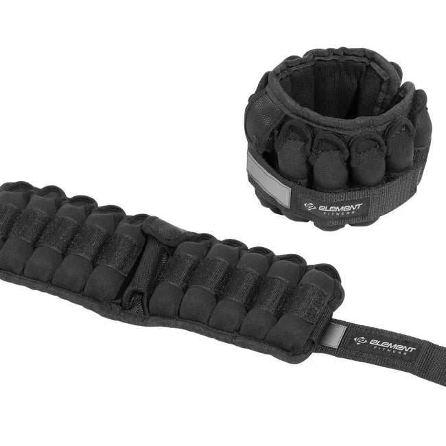 Adjustable 10lbs Ankle Weights for Women & Men - Pair of 2 x 5lbs Each - Perfect for Home Workouts, Running, Fitness Training & Physical Therapy