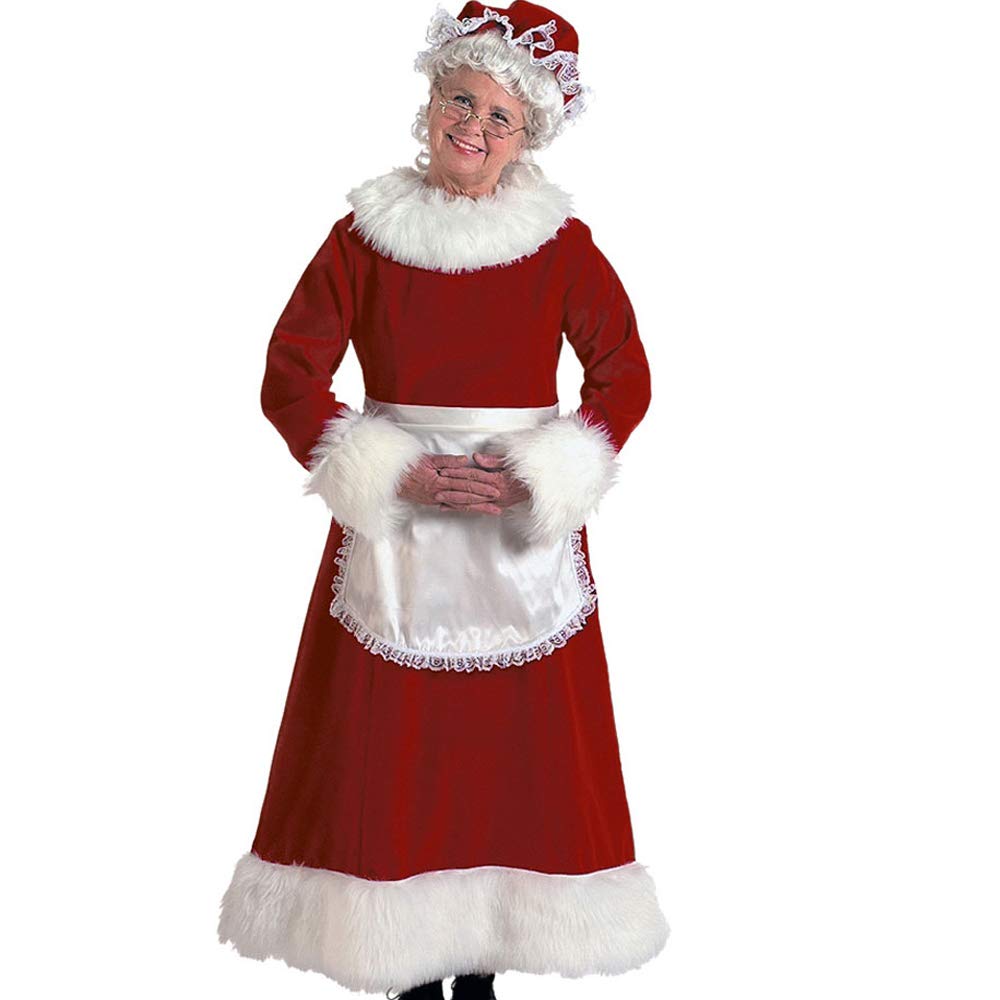 Halco Santa Dress for Women - Adult Christmas Costume for Holiday Parties, Festive Events & Cosplay