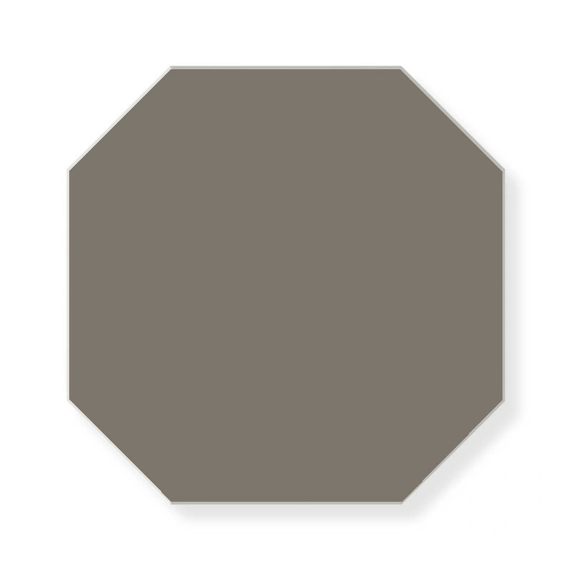 Winckelmans Granitklinker Dark Gray 15x15 cm Oktagon Porcelain Tile - Perfect for Kitchen Backsplash, Bathroom Flooring & Outdoor Patio Design