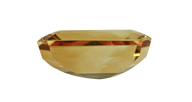 4.19ct Natural Citrine Octagon Cut Gemstone for Jewelry Making - Perfect for Rings, Necklaces & Earrings