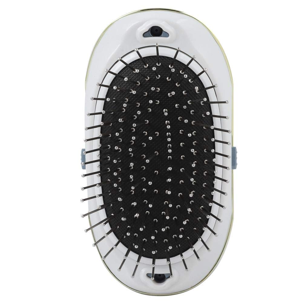 Electric Scalp Massage Comb with Negative Ion Technology - Anti-Static Portable Hairbrush for Relaxation & Hair Care (Blue) | Perfect for Home Use, Travel & Salon Styling