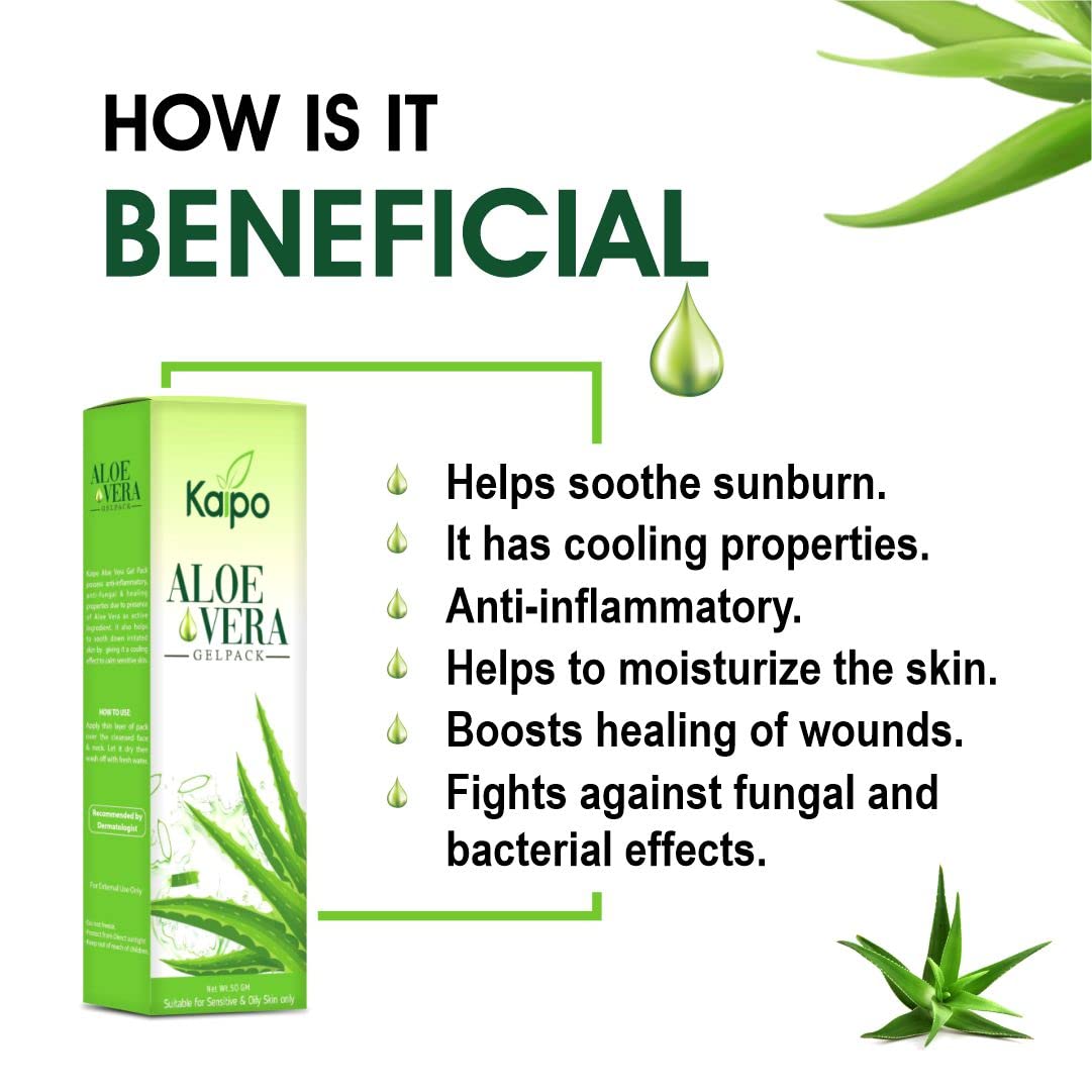 Keva Aloe Vera Face Wash for Acne & Oily Skin - Gentle Cleansing & Hydrating Facial Cleanser for Daily Skincare Routine