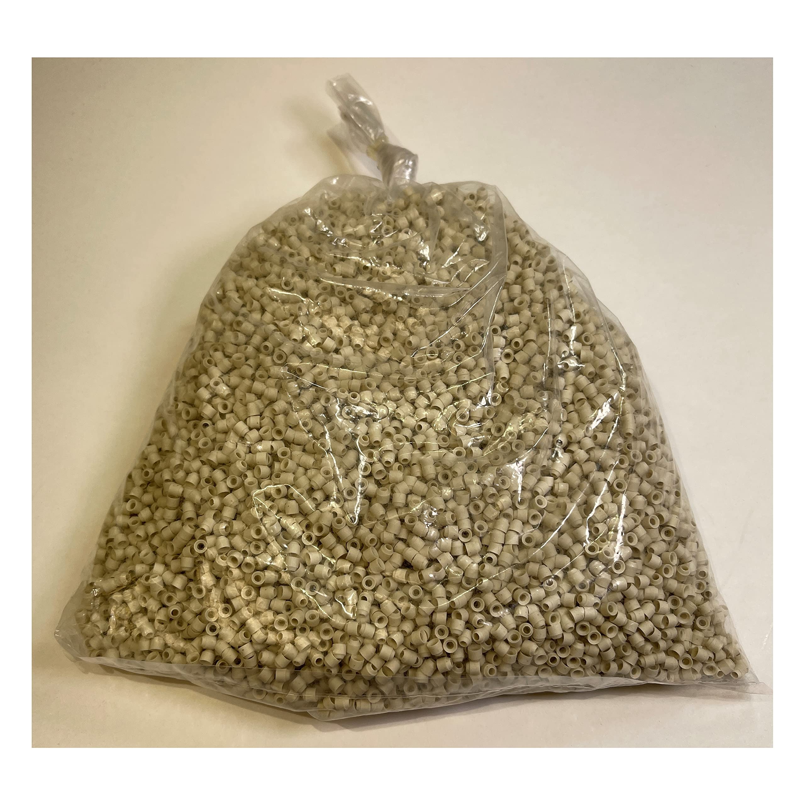 501000 Ceramic Beads - 1kg Bulk Pack (Approx 11,250 Beads) | High-Temp Electrical Insulation Beads for Wire Protection | Perfect for DIY Electronics, Jewelry Making & Craft Projects