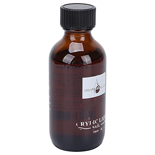 Professional Acrylic Nail Liquid for Extensions - Durable & Stable Nail Art Solution for Home, Salon & DIY - Ideal for Beginners & Professionals (60ml) - Perfect for Manicures, Pedicures & Nail Art Designs