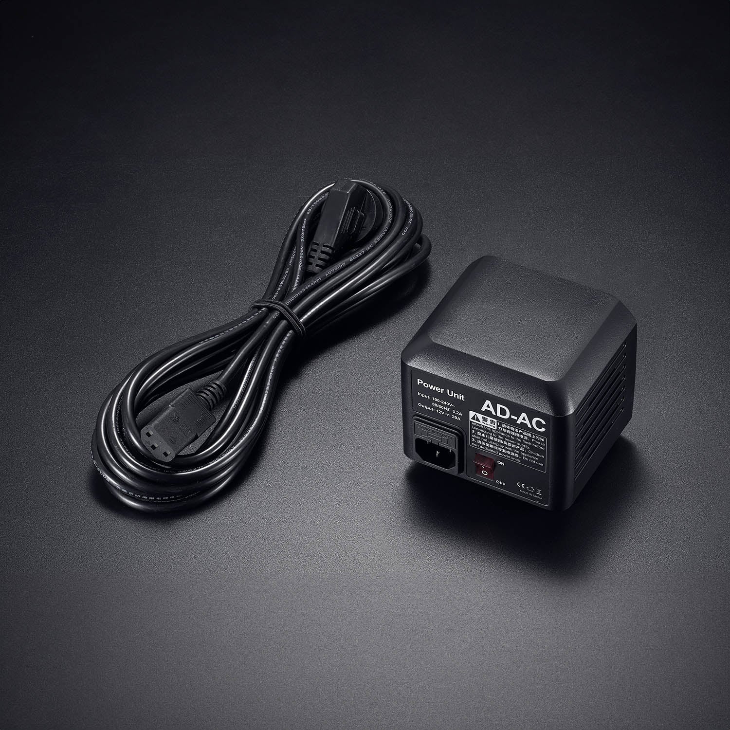 Godox AD600BMII & PiXAPRO CITI600TTL/CITI600 Manual AC Power Adapter - Replacement Mains Charger for Studio Flash & Photography Lighting (Perfect for Home Studio, Outdoor Shoots & Professional Photography)