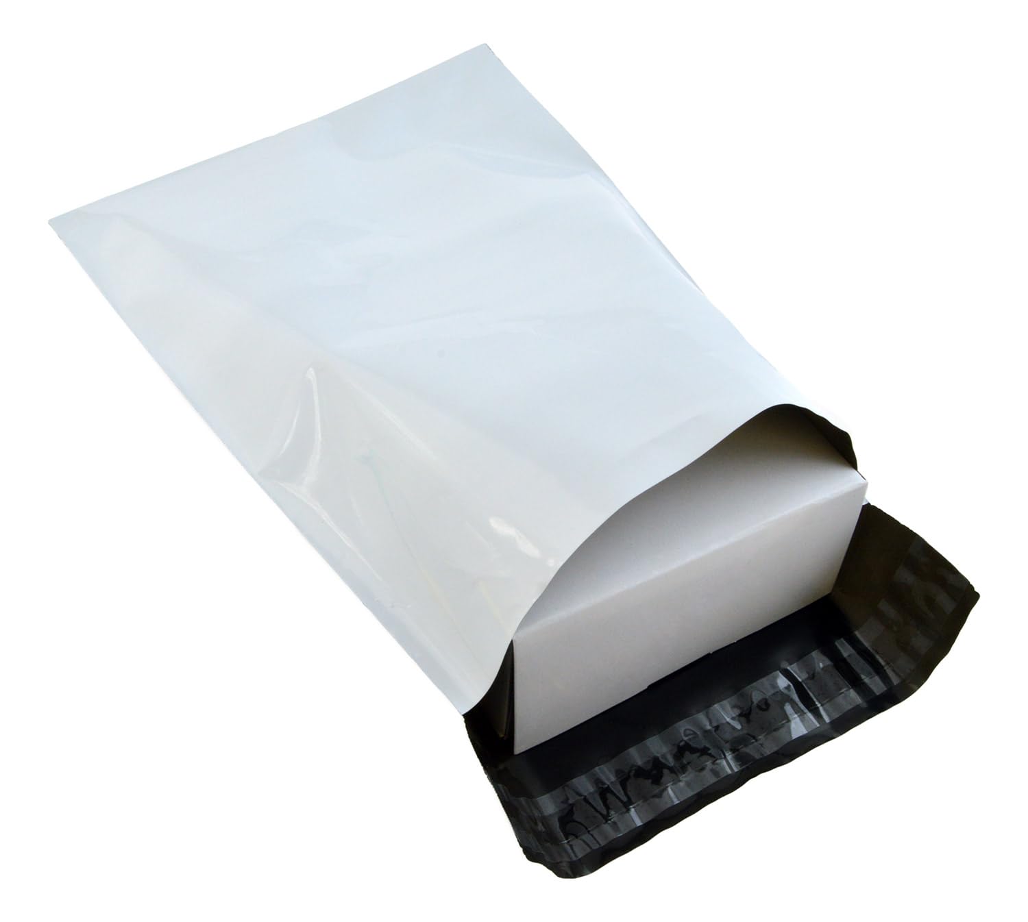 HouseLabels 7.5x10.5 Inch (Size #2) 2000 Pcs Durable Poly Mailers Shipping Envelopes - Thick Self-Sealing Adhesive, Waterproof & Tear-Resistant for Secure Packaging - Perfect for Ecommerce, Amazon FBA, Online Stores & Small Business Shipping