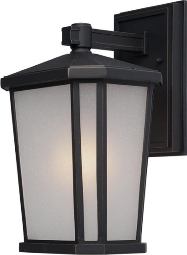 Artcraft Lighting Hampton 1-Light Outdoor Wall Sconce in Oil Rubbed Bronze - Durable Exterior Light Fixture for Porch, Patio & Entryway Lighting