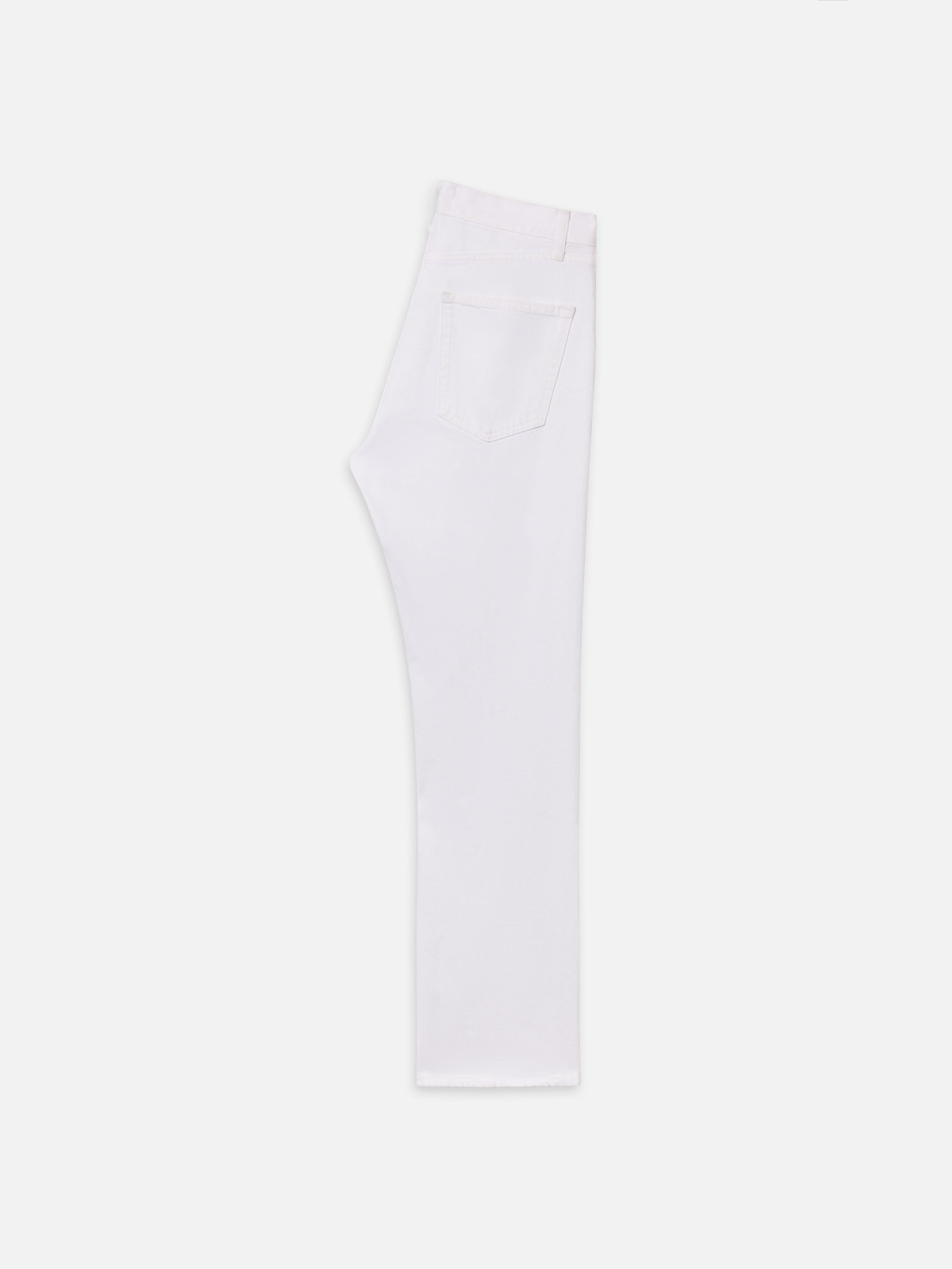The Sotheby's Vertical Jean - White | High Waist Slim Fit Denim Pants for Women | Perfect for Casual Wear, Office & Night Out
