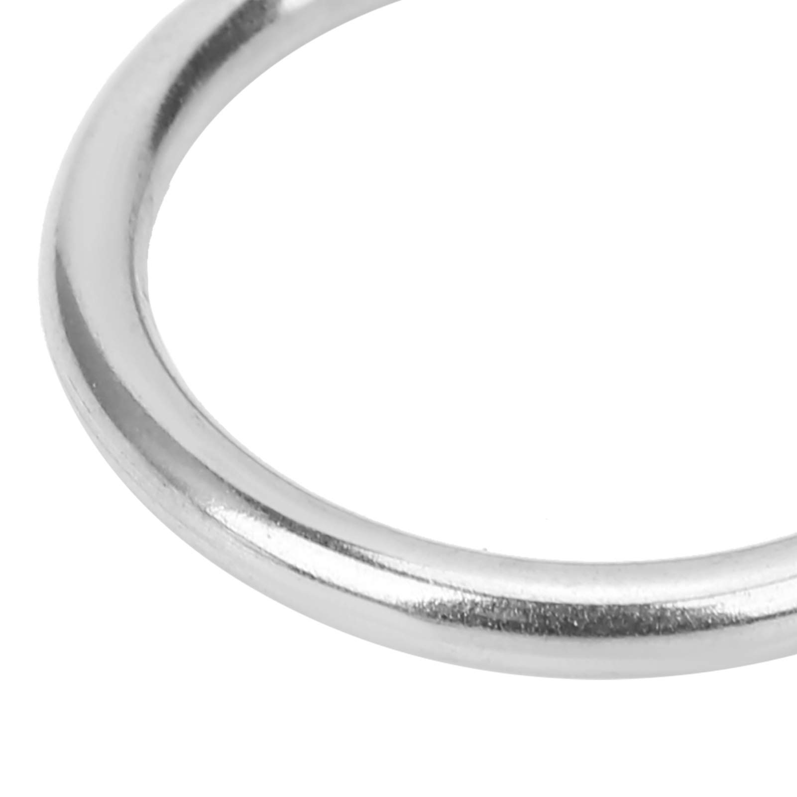 Premium Heavy Duty Round Fitness Rings - Durable Steel Exercise Equipment for Yoga, Gymnastics & Strength Training - Perfect for Home Gym, CrossFit & Industrial Use