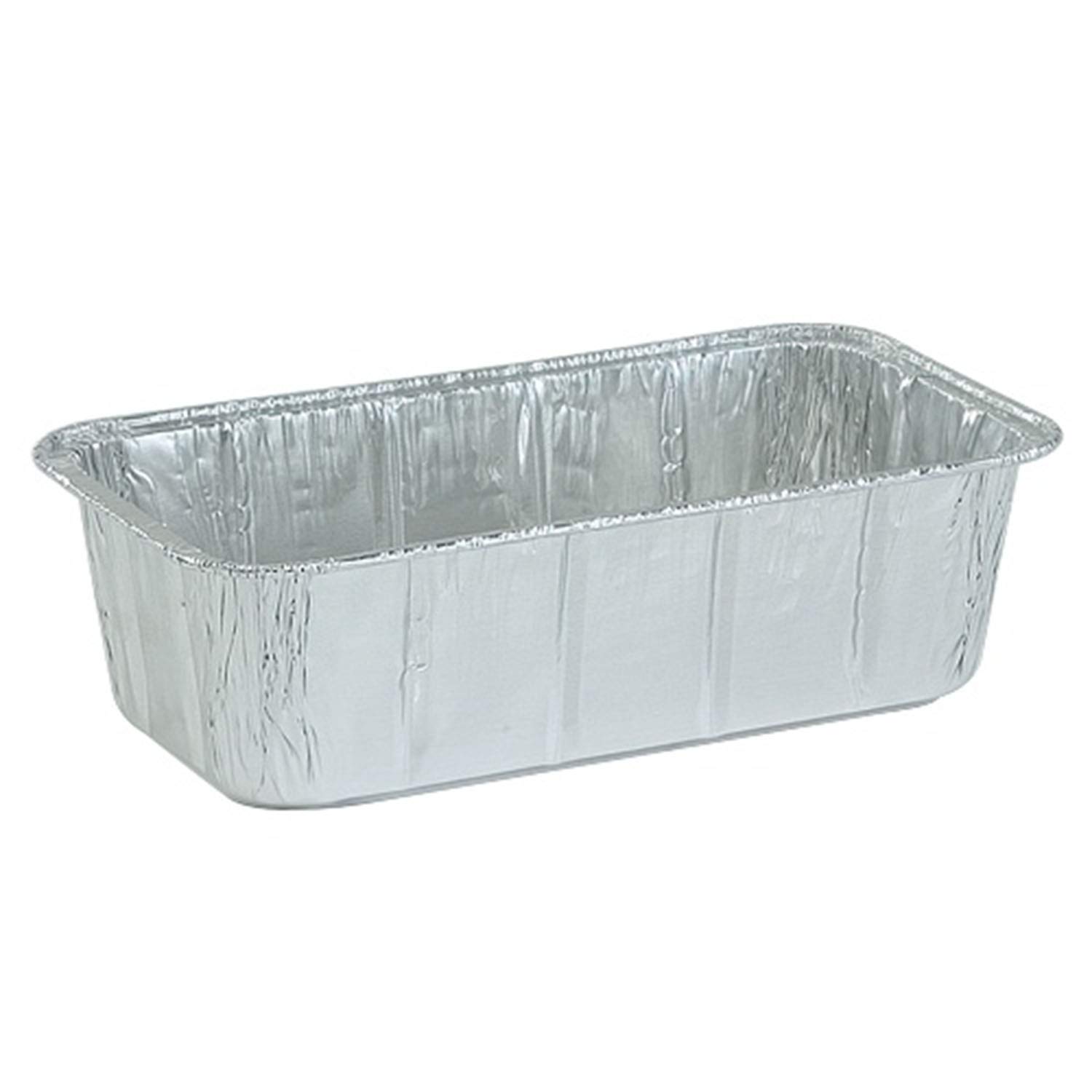 Tiger Chef Heavy-Duty Aluminum Foil Loaf Pans with Lids - 30 Pack, 2 Lb Capacity - Perfect for Meal Prep, Baking, and Food Storage | Great for Restaurants, Catering & Home Cooking