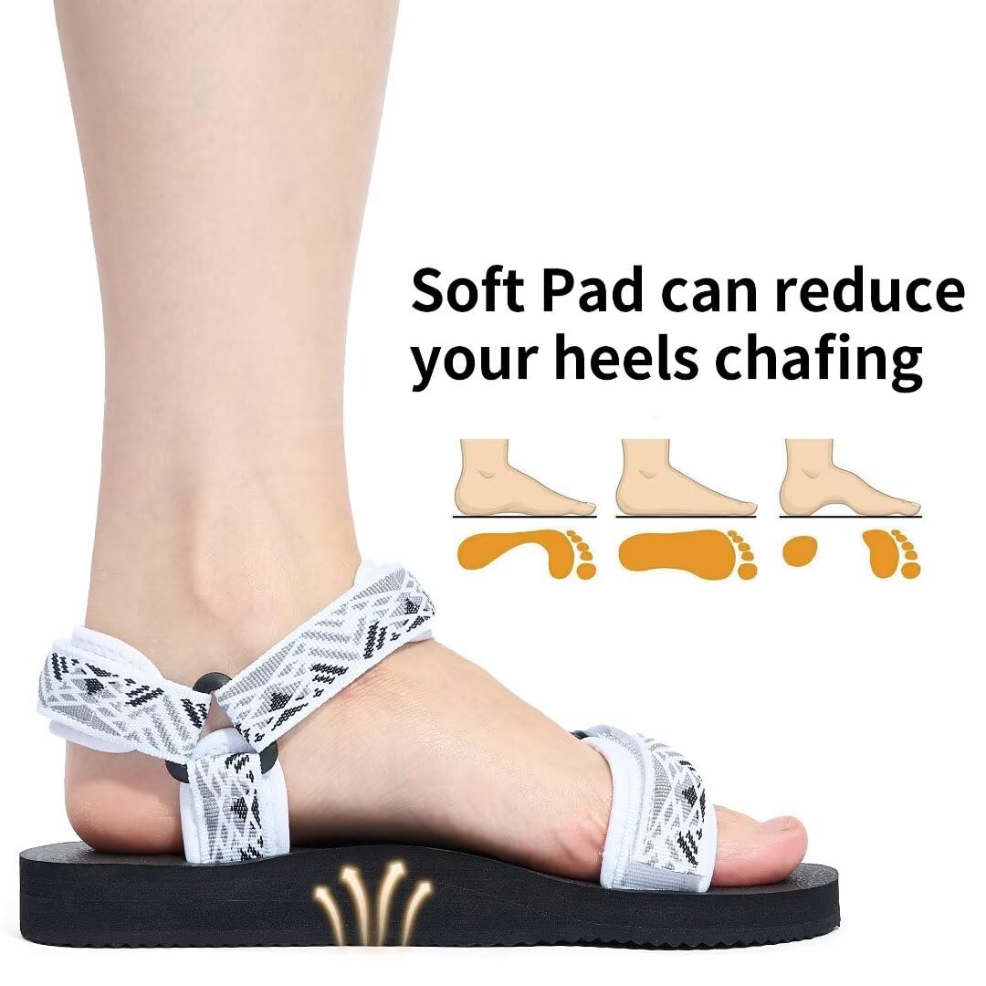 Women's Hiking Sandals with Arch Support & Yoga Mat Insole - Comfortable Athletic Water Shoes for Beach, Travel, Yoga & Outdoor Activities