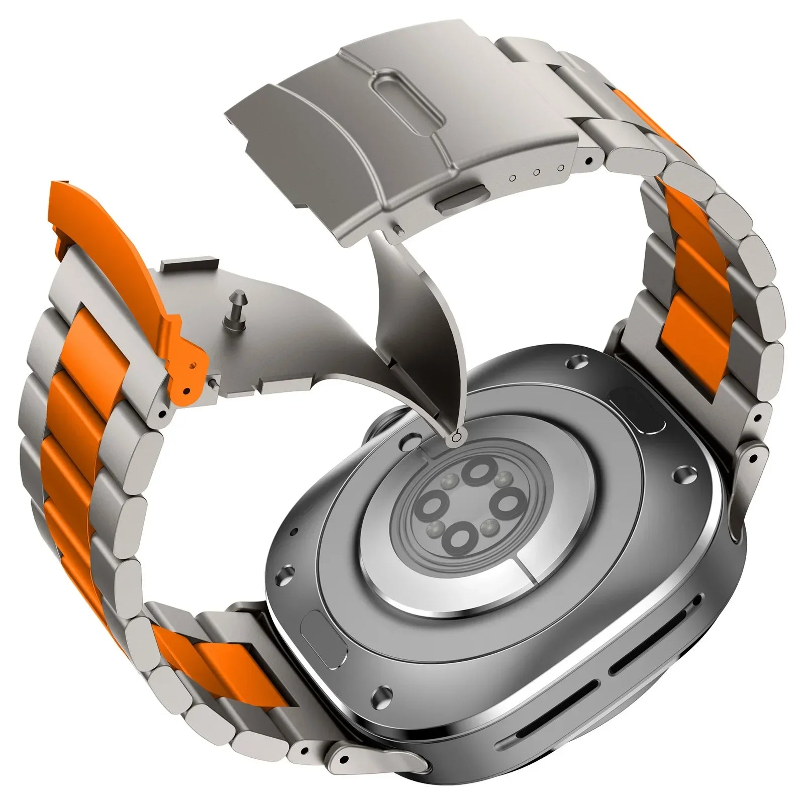 Premium Stainless Steel Band for Samsung Galaxy Watch Ultra - Durable Metal Strap for Men & Women, Perfect for Workouts, Office & Everyday Wear