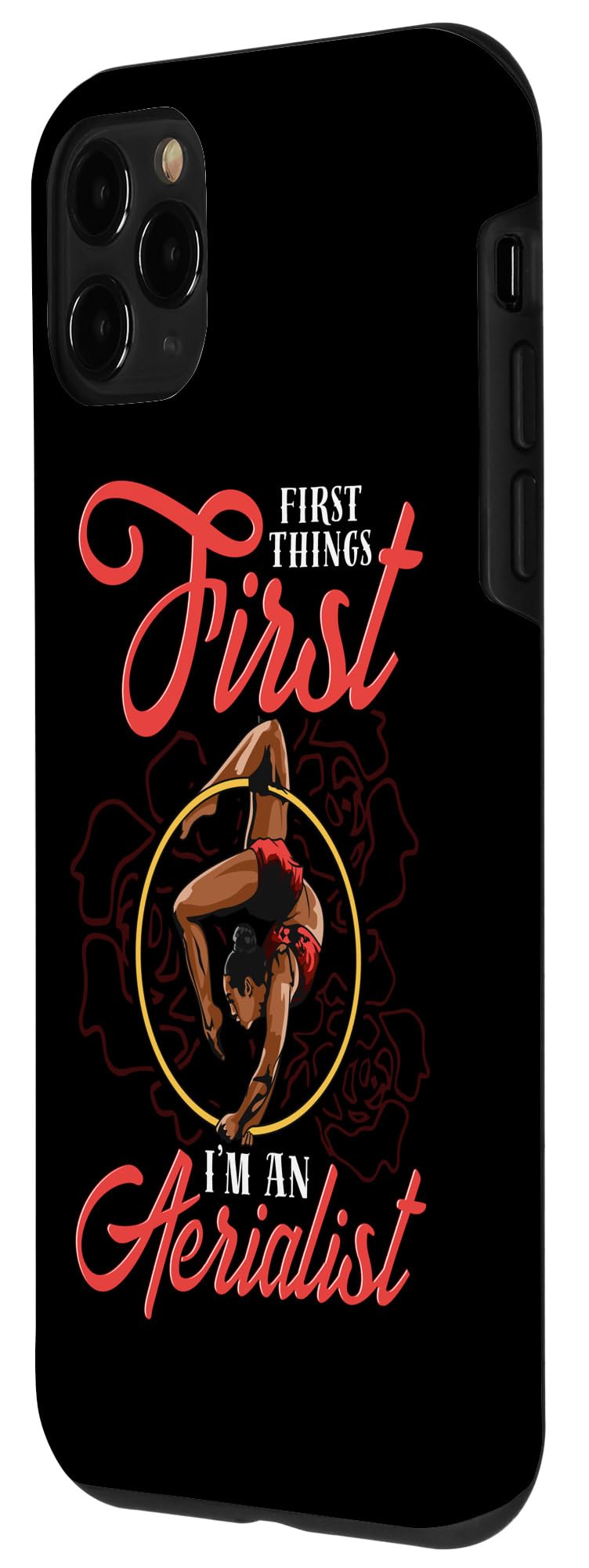 iPhone 11 Pro Case for Aerial Yoga & Trapeze Artists - Shockproof Protective Cover for Circus Performers, Dancers & Fitness Enthusiasts - Perfect for Aerial Silks, Yoga Trapeze & Circus Training