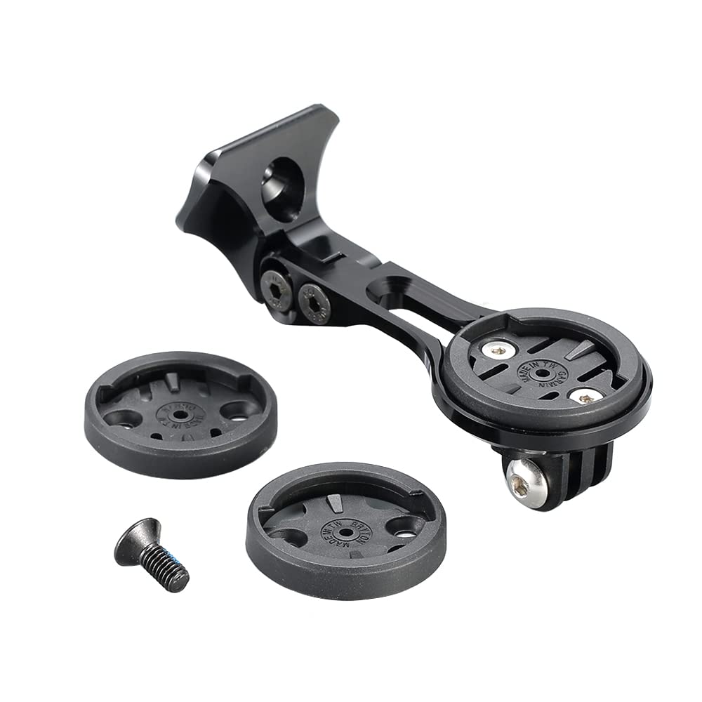 Garmin Edge & Wahoo Elemnt Bike Mount - Compatible with Trek Madone, Emonda, Bontrager RSL, VR-C & VR-CF Handlebars - Secure Cycling Computer Holder for Road & MTB Bikes - Perfect for Training Rides, Racing & Outdoor Adventures