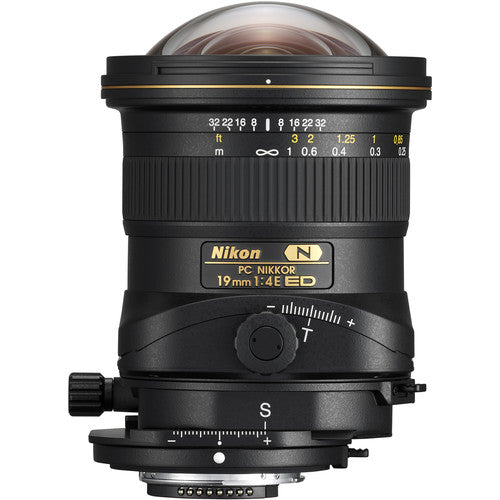 Nikon PC NIKKOR FX 19mm F4E ED Ultra Wide Tilt-Shift Lens for Architecture & Landscape Photography - Perfect for DSLR Cameras