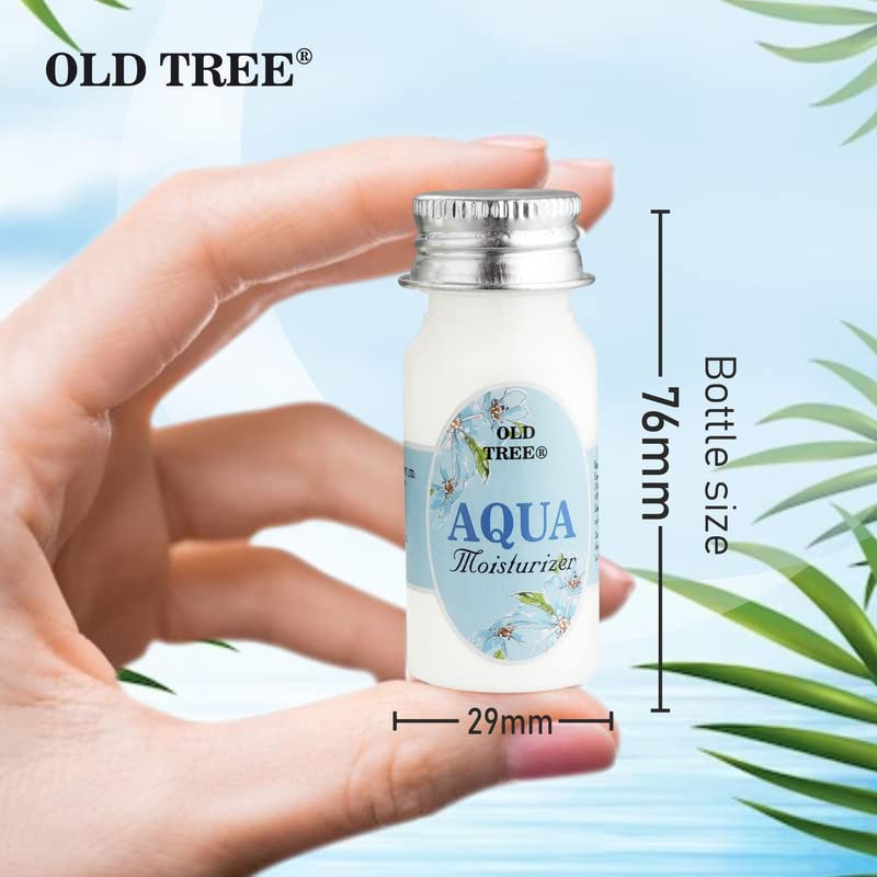 Old Tree Aqua Body Care Travel Kit 35ml (12-48 Pcs Set) | Shampoo, Conditioner, Shower Gel & Moisturizer for Men & Women | Travel-Size Toiletries | Perfect for Hotels, Gyms, Camping & Air Travel | Vegan & Cruelty-Free