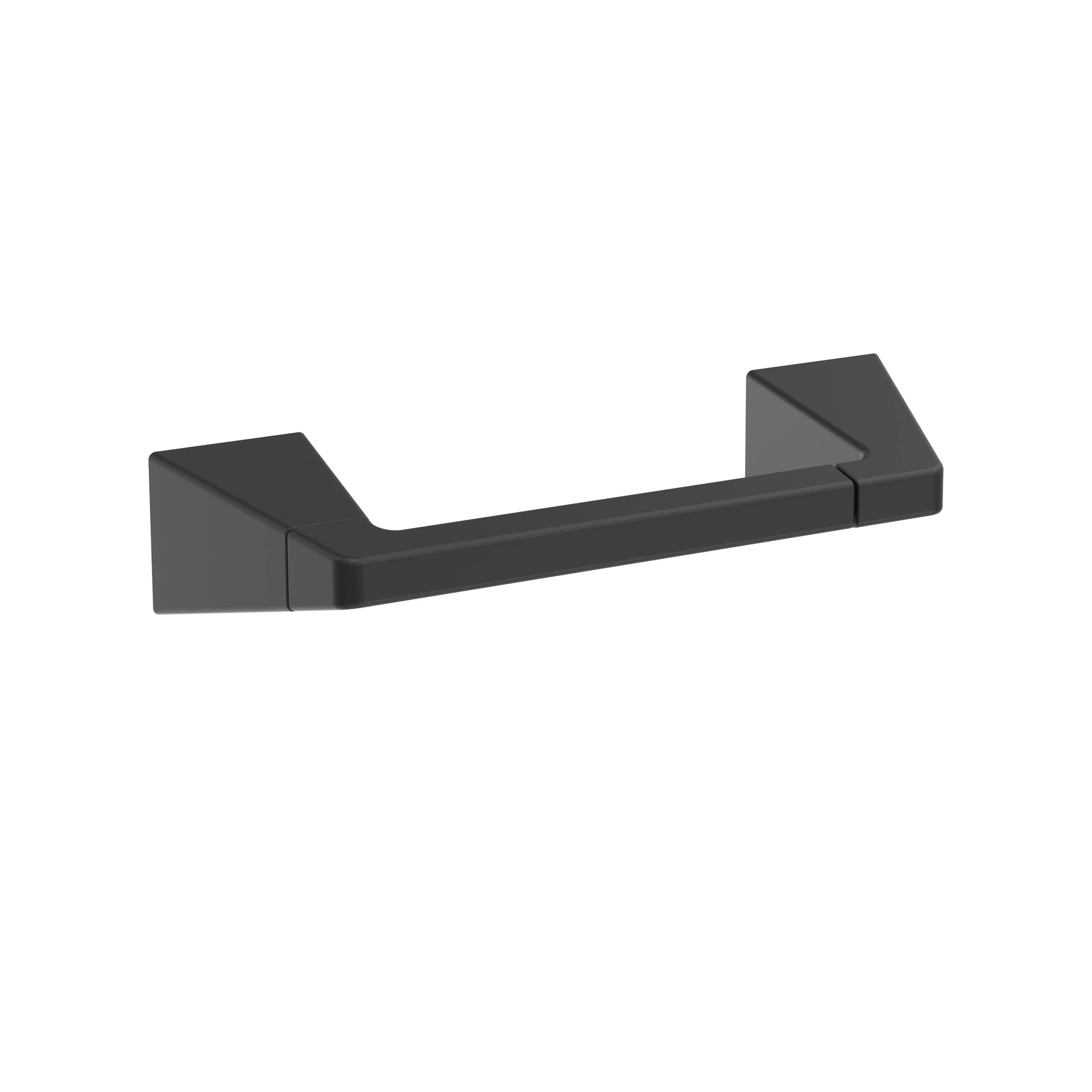 Amerock Matte Black Towel Bar 24 Inch (610mm) - 4-Piece Bathroom Accessories Set for Modern Home & Spa Decor
