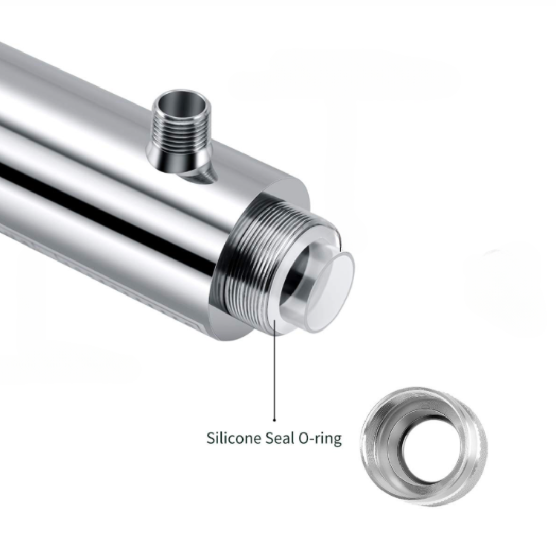 UV Tube Seal for 25W to 55W Systems - Waterproof Gasket for Aquarium, Hydroponics & UV Sterilization Systems