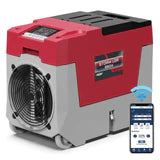 AlorAir LGR 850X Wi-Fi Enabled 180 Pint Commercial Dehumidifier with Built-in Pump - Ideal for Basements, Warehouses & Large Spaces