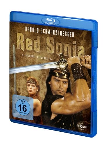 Red Sonja Blu-ray Movie | Action Adventure Fantasy Film | Perfect for Movie Nights & Collectors