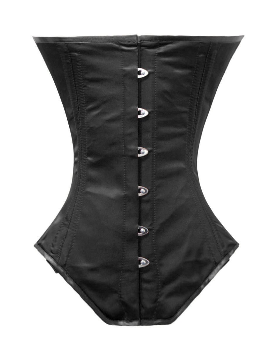 Luvsecretlingerie Heavy Duty 26 Double Steel Boned Waist Training Corset - Satin Underbust Tight Shaper #8525-A for Women's Body Shaping & Waist Slimming | Perfect for Special Occasions, Cosplay and Everyday Wear