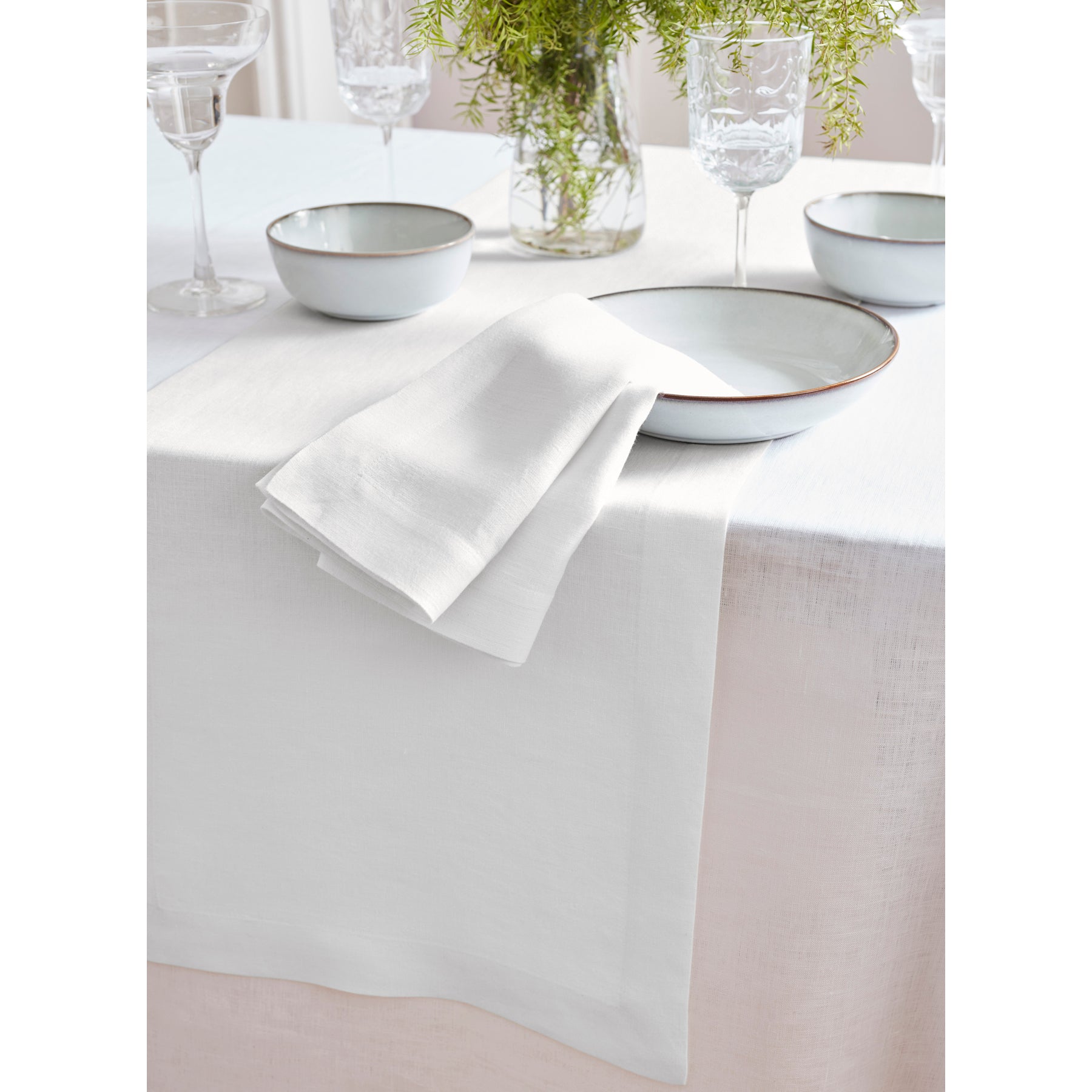 Sonoma Napkins Set of 6 - Premium Cotton Dinner Napkins for Formal Dining, Parties & Everyday Use