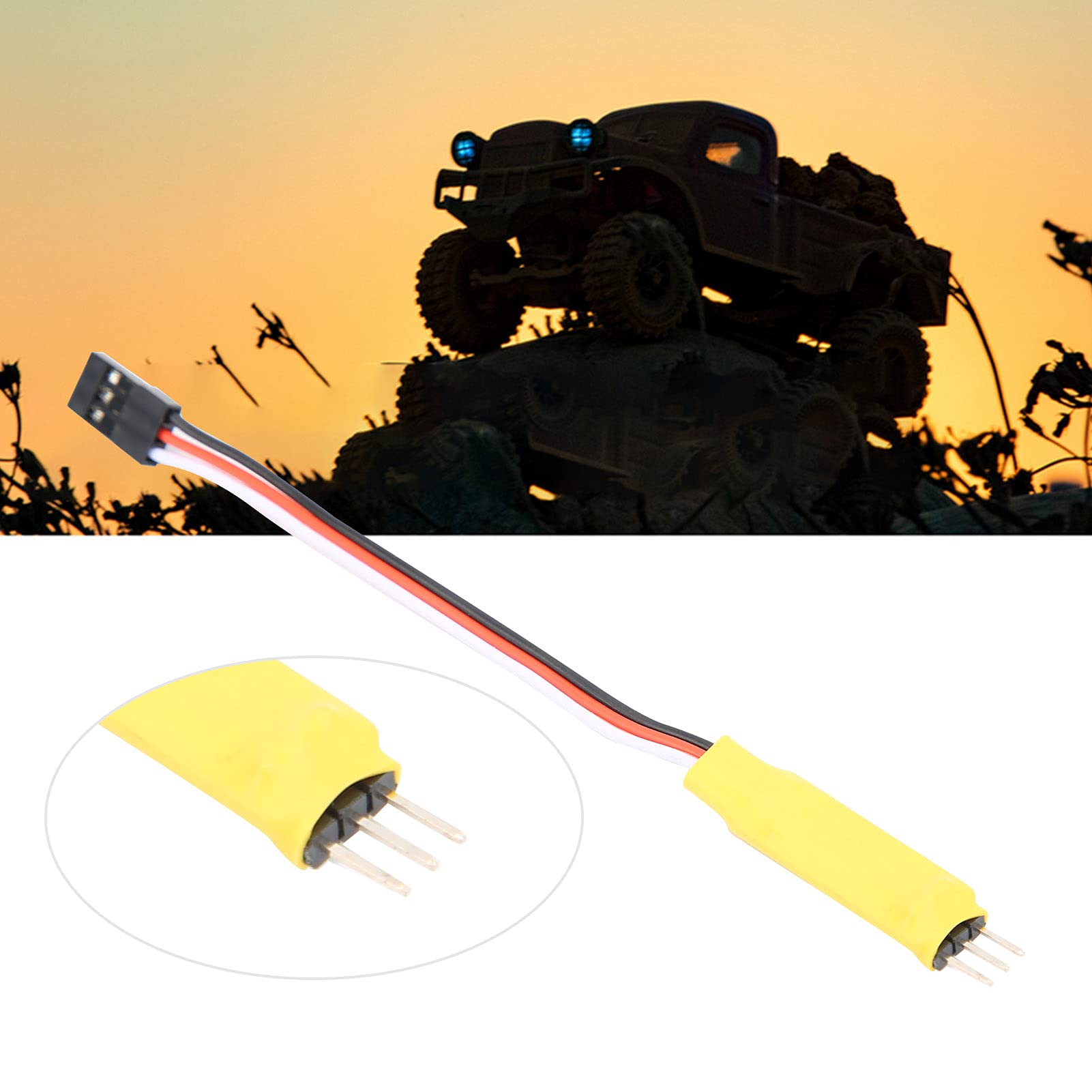 High-Quality RC Remote Control Servo Extension Cable - Durable Servo Angle Expander for RC Boats, Robots & DIY Projects | Perfect for RC Hobbyists & Engineering Enthusiasts