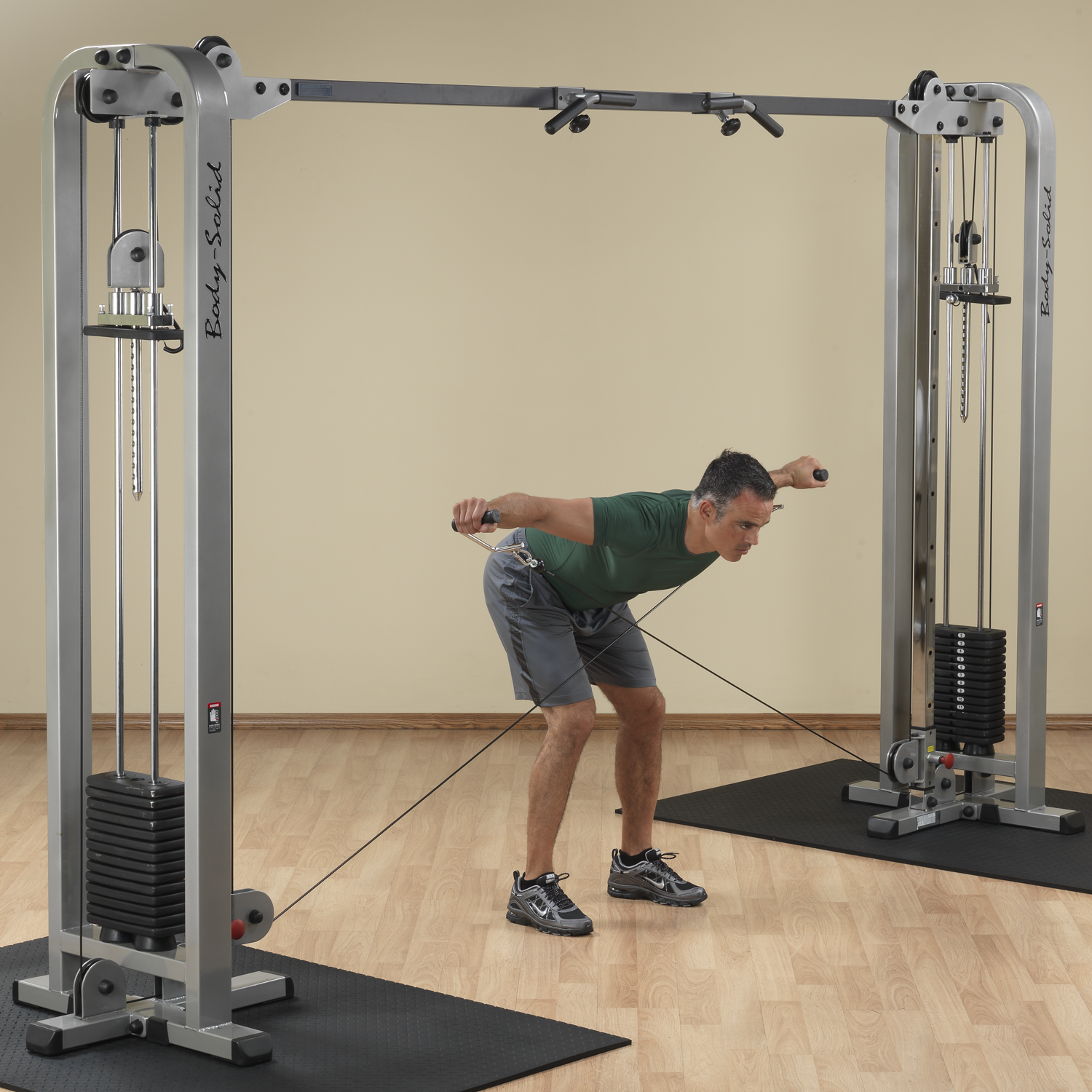 Pro Clubline Cable Crossover Machine - Premium Gym Equipment for Strength Training & Muscle Building - Perfect for Home & Commercial Gyms
