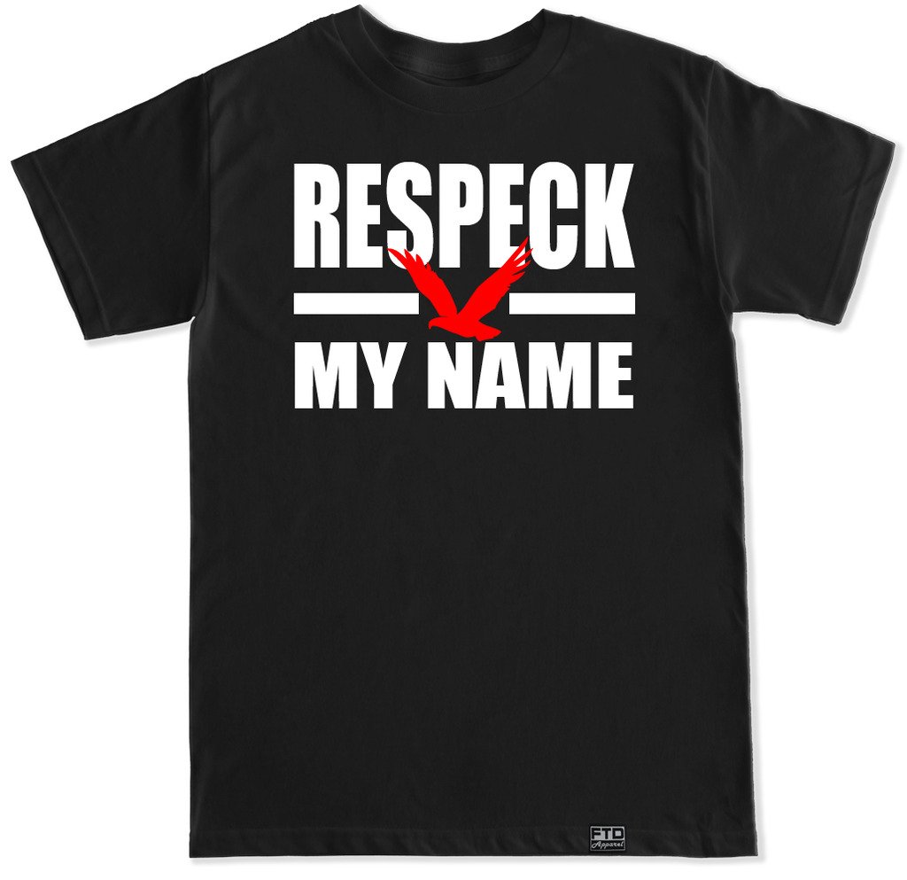 FTD Apparel Men's RESPECK Graphic T-Shirt - Casual Cotton Tee for Streetwear & Everyday Wear | Perfect for Gym, Outings & Urban Fashion