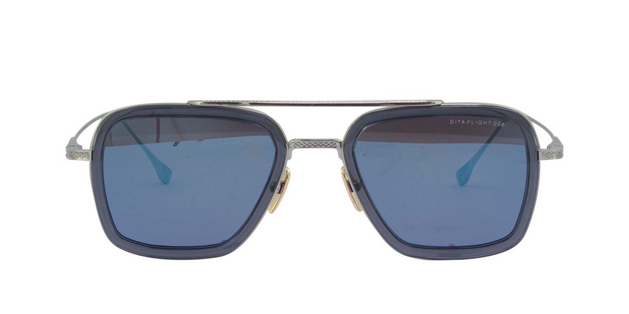 Dita Flight 006 DRX7806 Sunglasses - Polarized Aviator Style with UV Protection - Perfect for Driving, Travel & Outdoor Activities