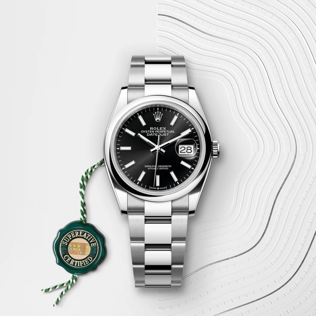 Rolex Datejust 36mm Stainless Steel Watch M126200-0004 - Perfect for Business, Formal Events & Luxury Gifting