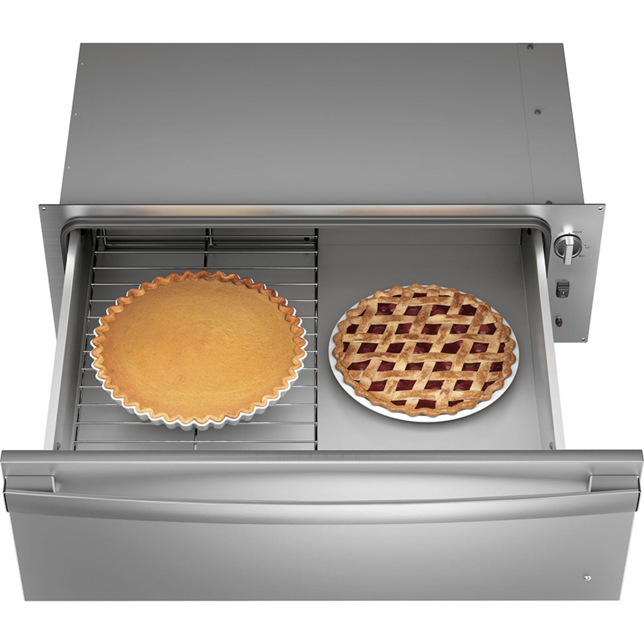 GE Profile PTW9000SPSS 30-Inch Stainless Steel Warming Drawer - Keep Food Warm for Entertaining, Buffets & Holiday Gatherings