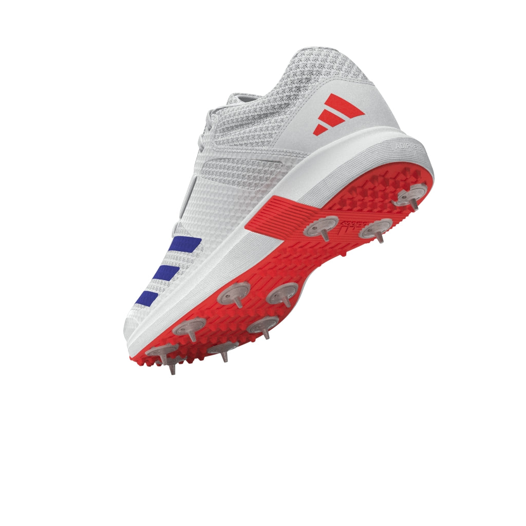 Adidas Adipower Vector MID Cricket Shoes for Men - Orange | Lightweight & Durable Cricket Footwear for Professional Matches & Training