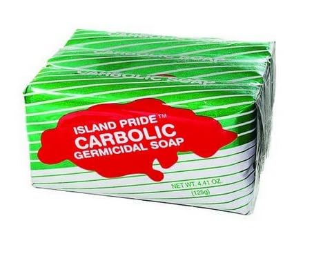 Island Pride Carbolic Germicidal Soap - 6 Pack Antibacterial Bar Soap for Skin Care, Hygiene & Infection Protection | Ideal for Home, Gym, Travel & Healthcare Use
