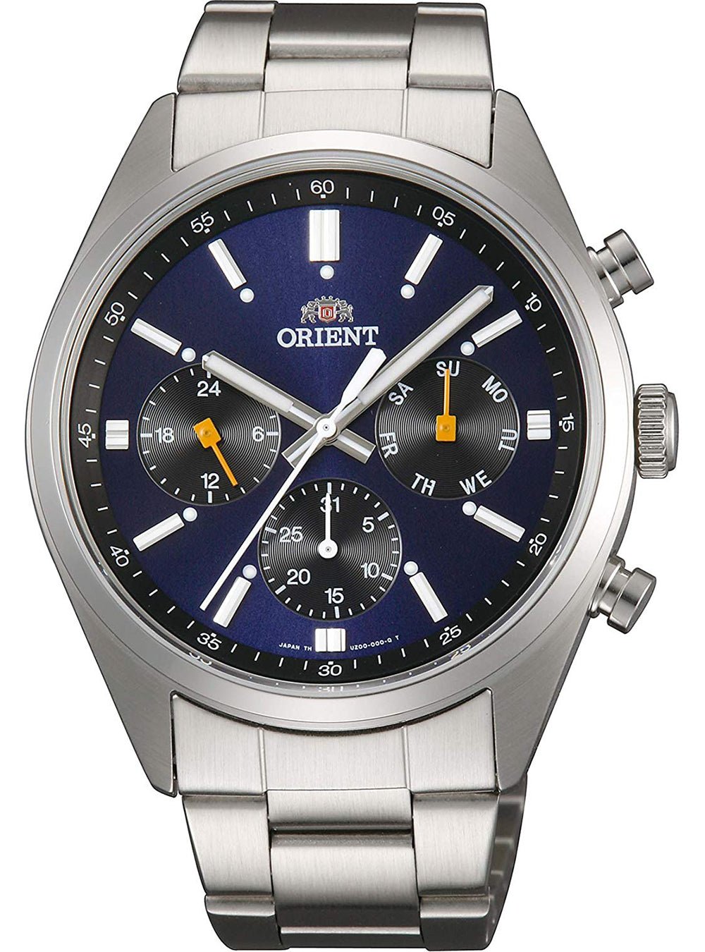 Orient Standard Series Neo70's PANDA Quartz Watch WV0021UZ - Japanese Made JDM Timepiece for Men | Vintage Style Dress Watch for Business & Casual Wear