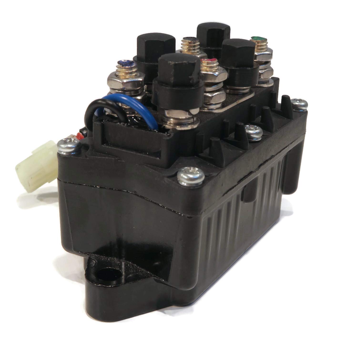 Warn Winch Solenoid Relay Switch for Arctic Cat 0409-246, 0409246 ATV TRV Engine - Heavy Duty 4x4 Off-Road Replacement Part for Snow Plow & Towing Applications