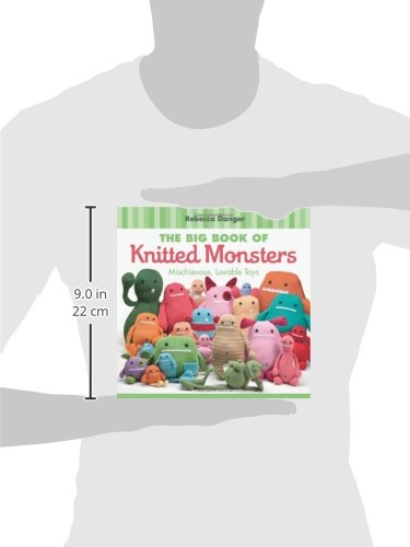 Knitted Monster Toys Book - The Big Book of Knitted Monsters for DIY Amigurumi & Soft Toy Making - Perfect for Crafters, Knitters & Gift Giving