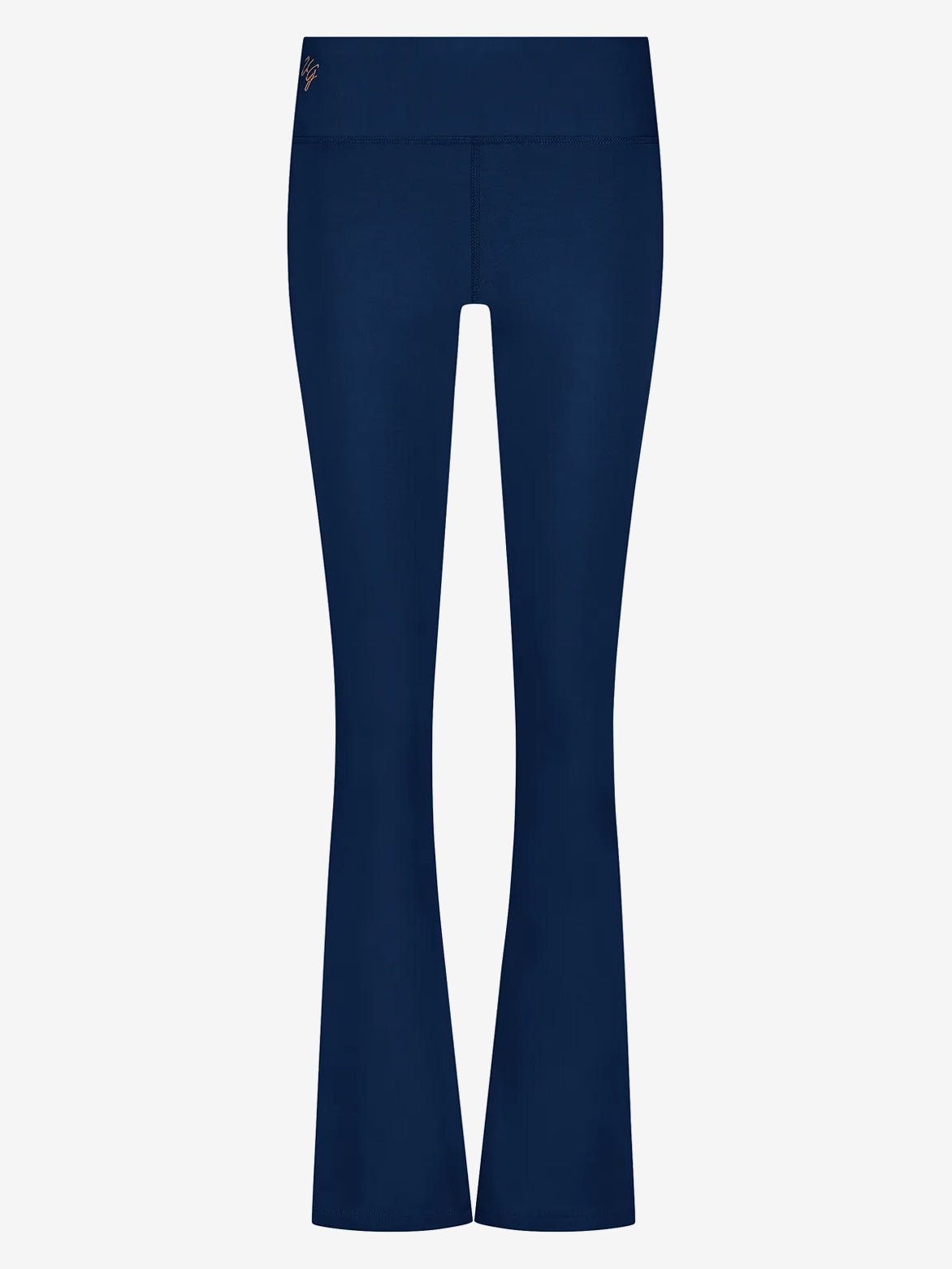 Urban Goddess Anandafied Flared Yoga Pants for Women - High Waisted Stretchy Workout Leggings in Midnight Black | Perfect for Yoga, Gym & Lounge Wear