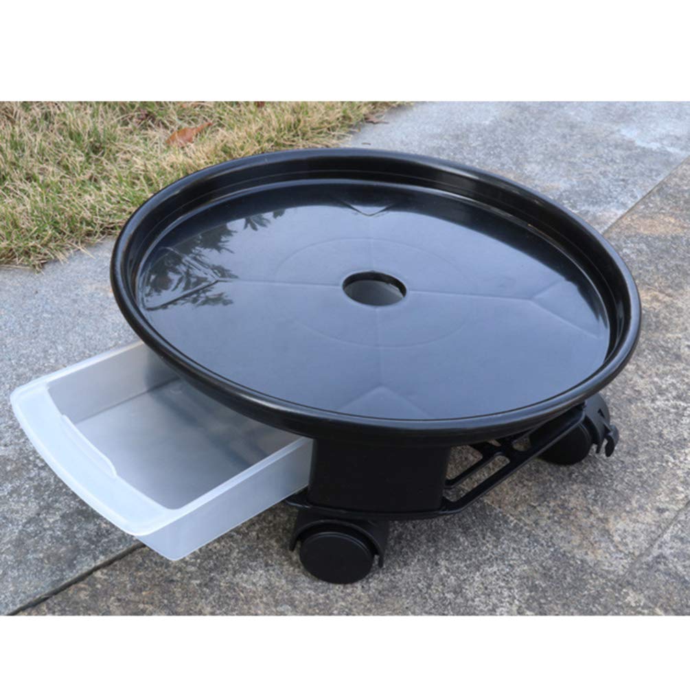 DOITOOL Flower Pot Base Tray - Plant Saucer Drip Tray for Indoor/Outdoor Potted Plants - Perfect for Home, Garden, and Office Decor