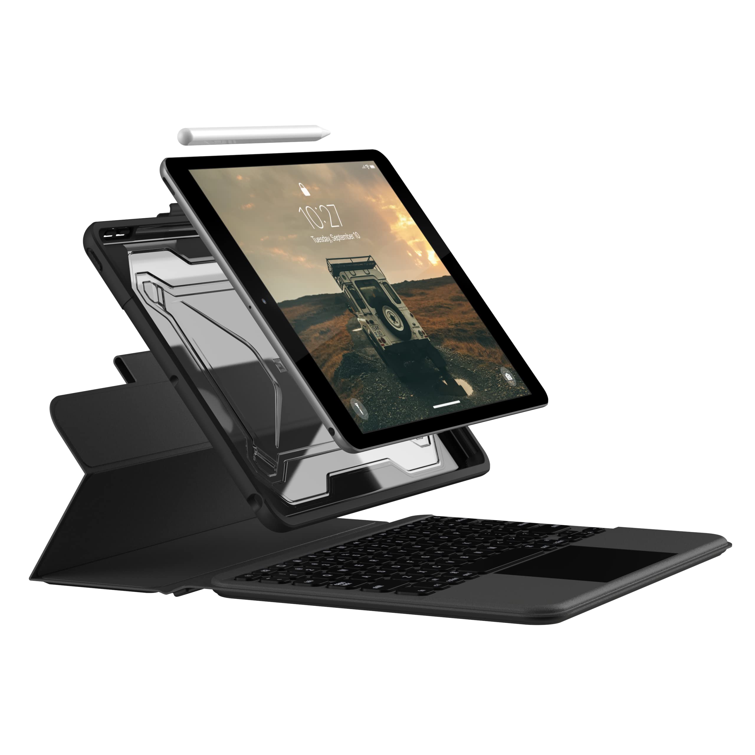 UAG Rugged Bluetooth Keyboard Case for iPad 10.2