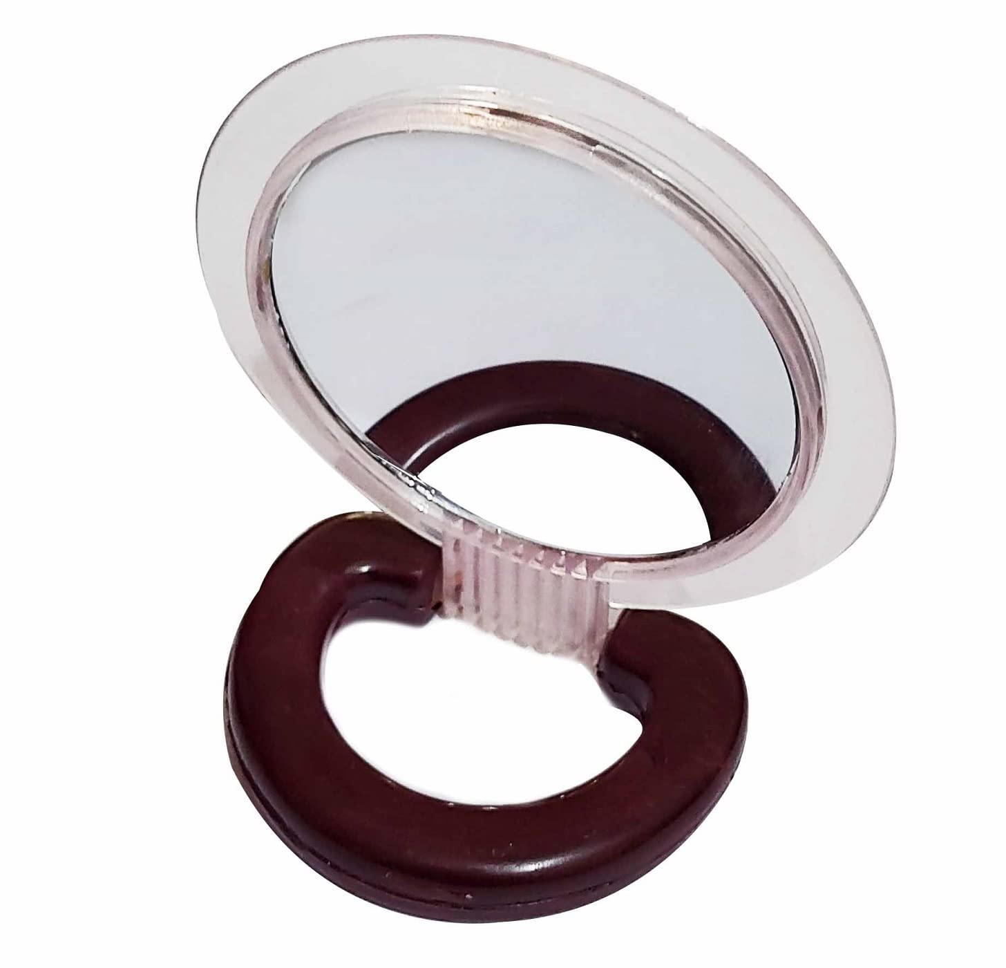 DeLegarde Double Sided Compact Mirror - Portable Travel Makeup Mirror for Women & Girls | Perfect for On-the-Go Touchups, Home Vanity & Cosmetic Bags